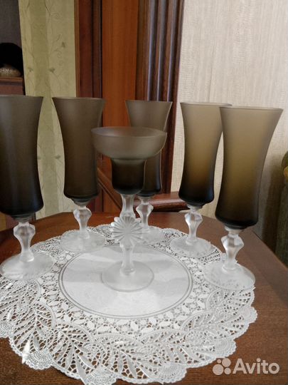 Бокалы для шампанского Гусевские