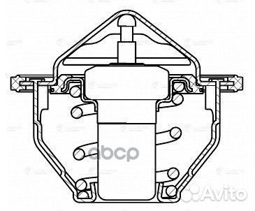 Термостат для а/м Chevrolet Captiva 11/Opel An