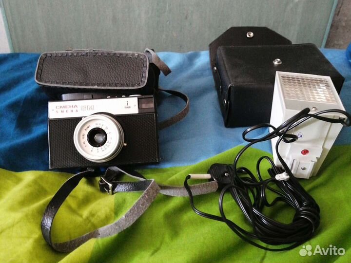 Фотоаппарат смена 8м со вспышкой новый