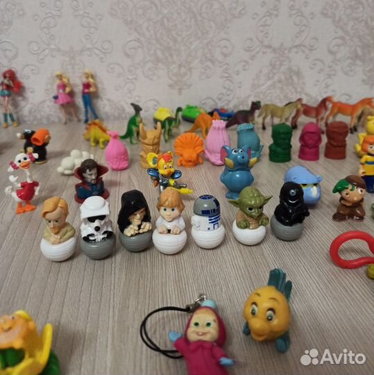 Игрушки из киндер сюрприза(цена за все игрушки)