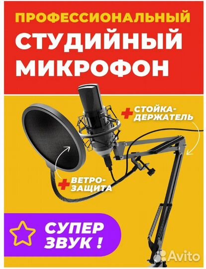 Микрофон Ritmix RDM-169 USB