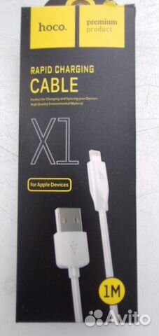 Кабель hoco X1 Rapid Charging Cable Lightning (1M)