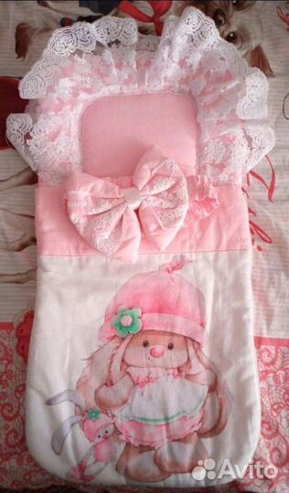 Конверт на выписку для девочки