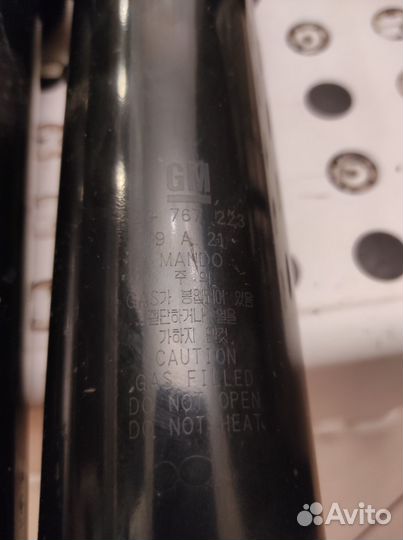 Задние амортизаторы нивомат Каптива Антара все