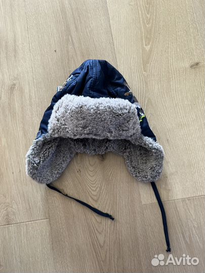 Шапка ушанка, шапка детская зимняя