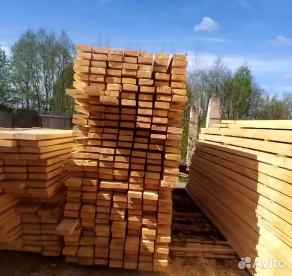 Доска обрезная в розницу Гост 100мм