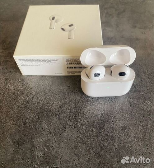 Беспроводные наушники apple airpods 3