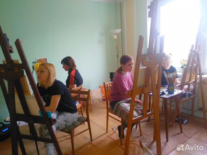 Обучение живописи маслом