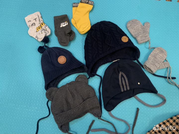 Детские шапки пакетом