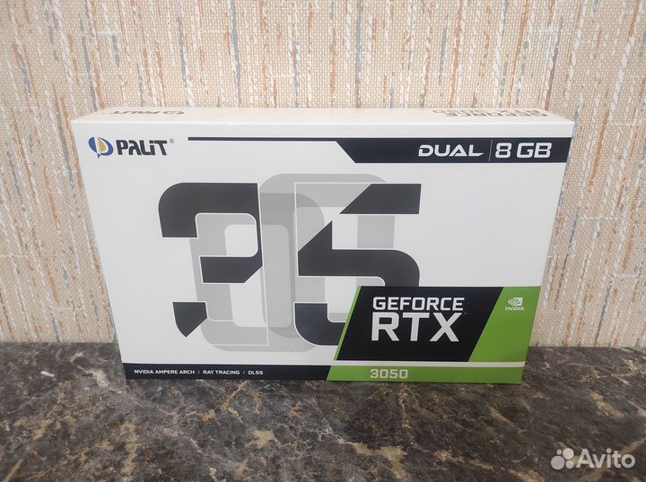 Абсолютно новая RTX 3050, три года гарантии