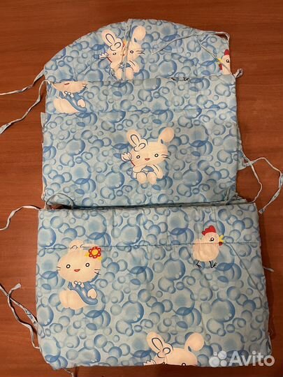 Бортики в детскую кроватку