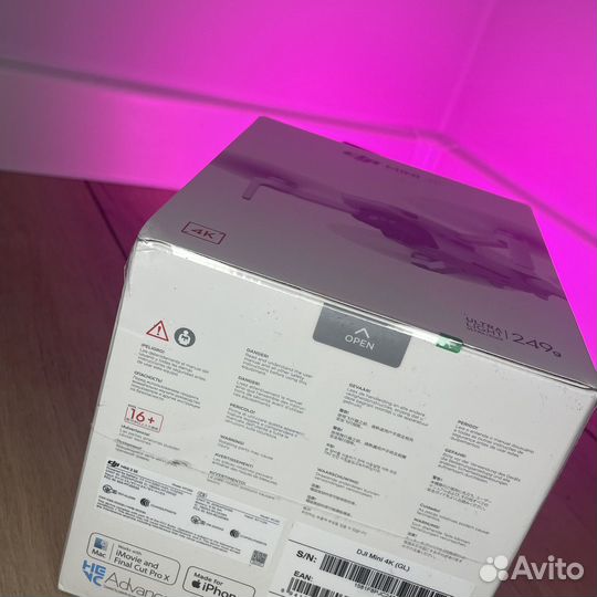 Квадрокоптер dji mini 4K новый