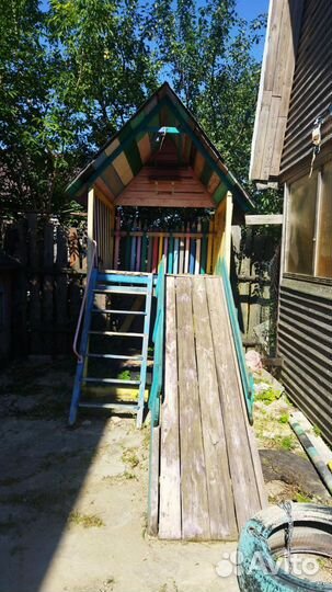 Игровой комплекс с горкой