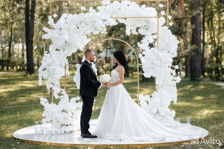 Оформление свадьбы, фотозона