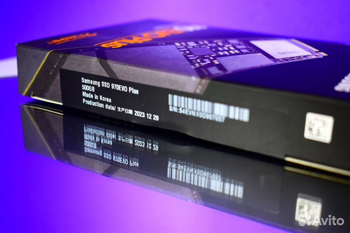 Жесткий диск M.2 nvme 500 GB 970 EVO Plus Samsung