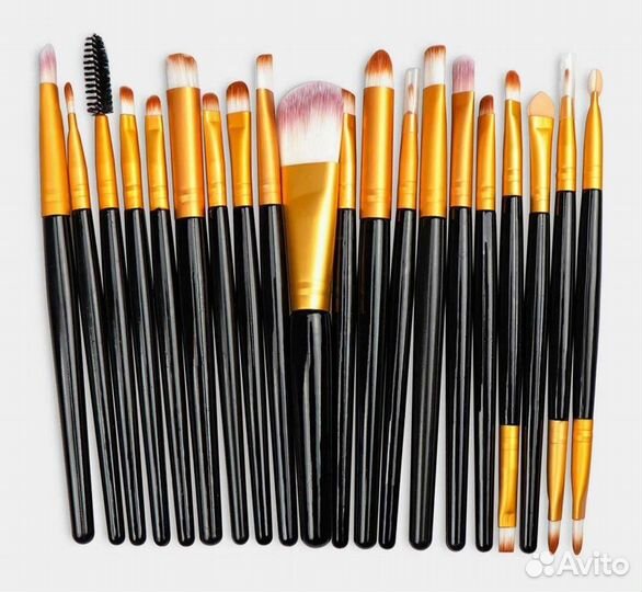 Кисти для макияжа 20 штук