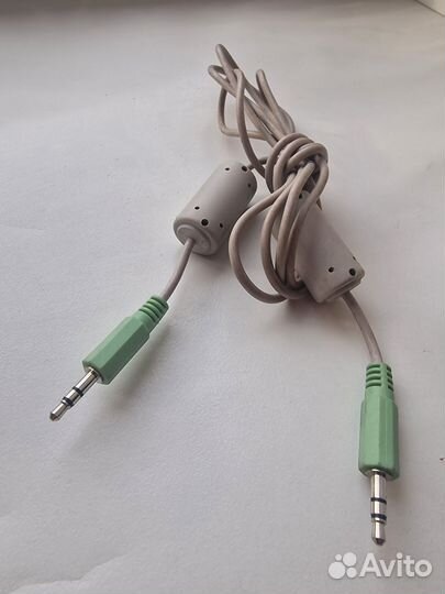 AUX аудиокабель 3.5мм длинной 1.5м