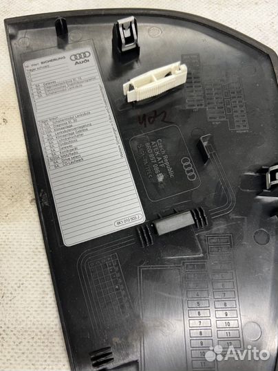 Боковая накладка панели audi q5 8r