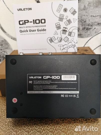 Напольный гитарный процессор эффектов Valeton
