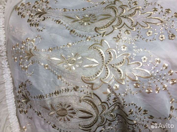 Тюль - шторы шикарные - Д -3 м - каждая