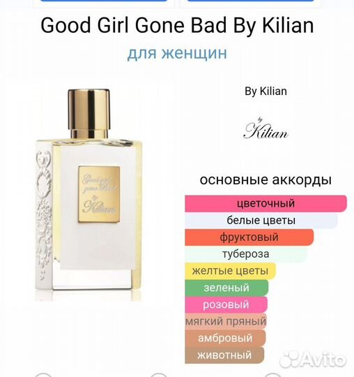 Парфюм Good Girl Gone Bad By Kilian,подарок