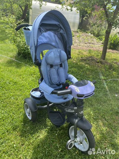 Трехколесный велосипед-коляска Tech Team Luxury