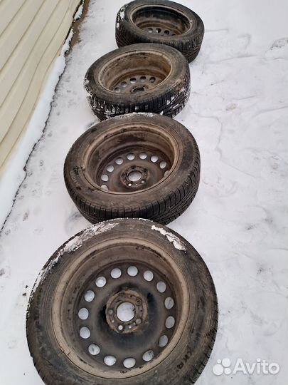 Колеса в сборе r17 зимние bmw на x3 е83