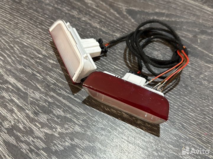 LED подсветка в двери VW passat scirocco