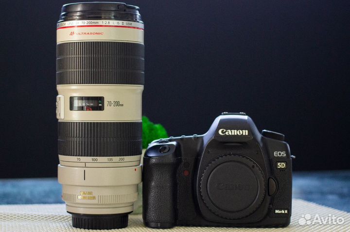 Canon 5D mark II kit Canon EF 70-200mm f2/8L IS II