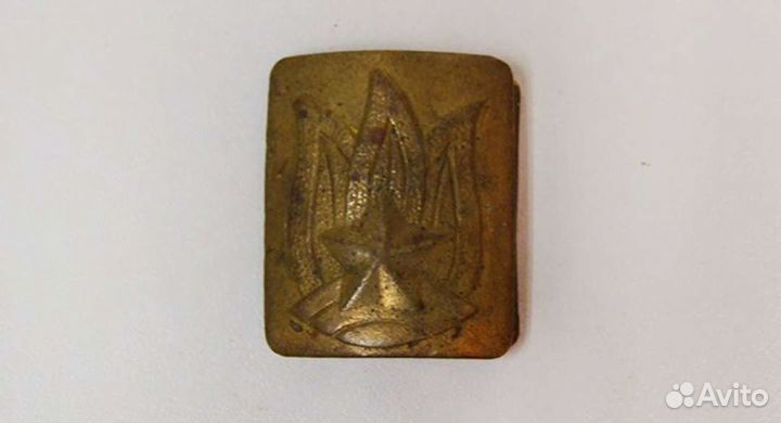 Пряжка пионерская ранняя СССР