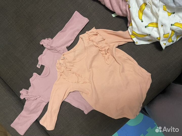 Детские вещи пакетом для девочек 50-68р