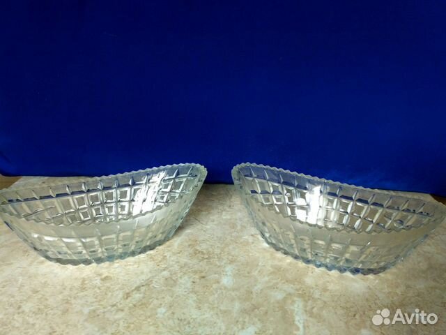 Ваза ладья хрусталь