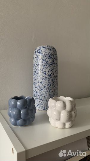 Подсвечники керамические новые