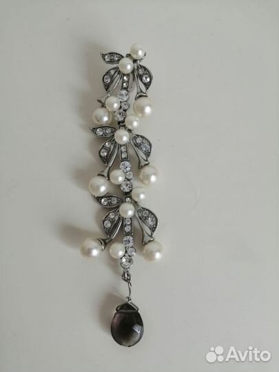Подвеска с жемчугом, бижутерия