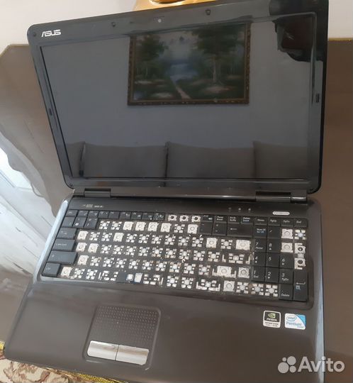 Ноутбук asus на запчасти