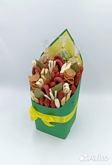 Мужские съедобные букеты