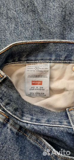 Джинсы wrangler