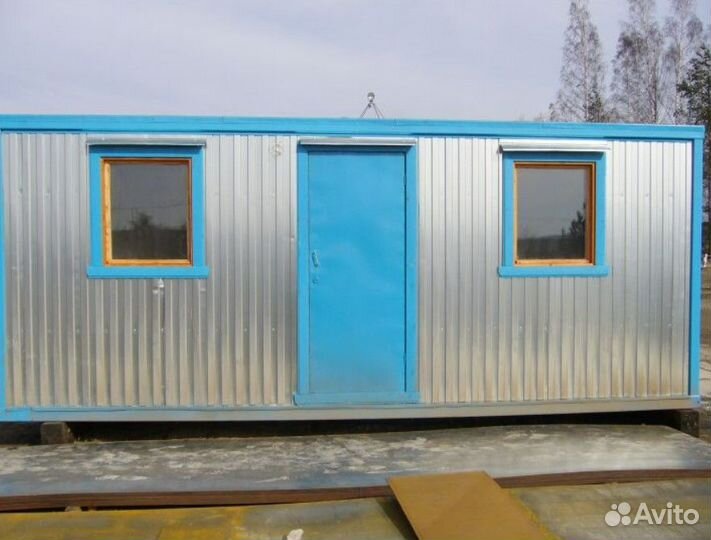 Бытовка распашонка 12x2,4 м (бк-14)