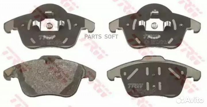TRW GDB1960 Колодки торм.пер