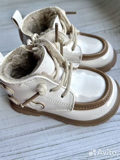 Ботинки демисезонные утепленные для девочки