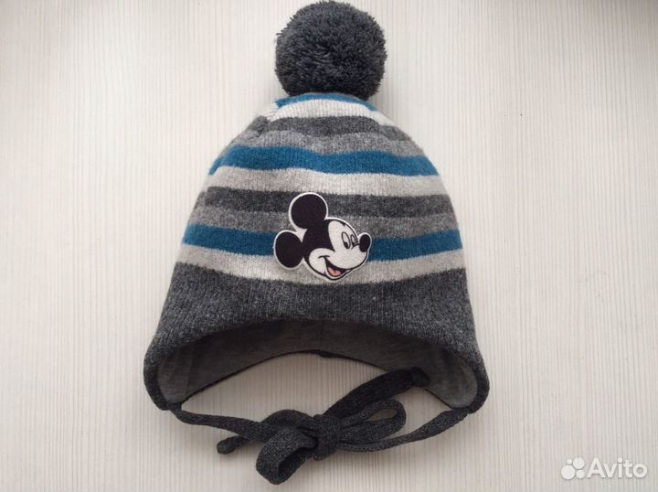 Шапка зимняя Disney, 48-50 (1-2г)