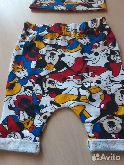 Шапочка и штанишки детские