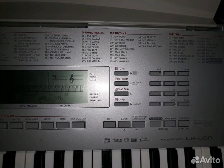 Синтезатор casio