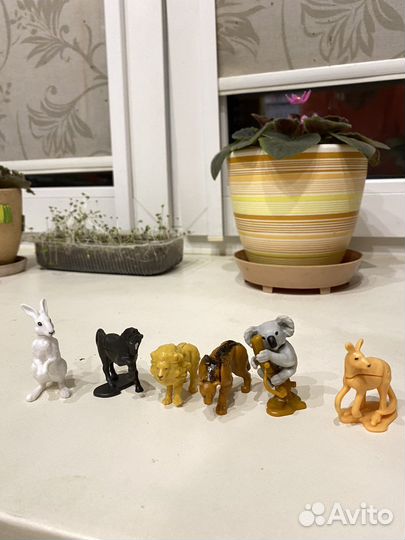 Игрушки Животные из Киндер-сюрприза