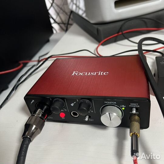 Внешняя звуковая карта focusrite g2 solo