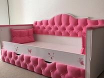 Детская кровать-диван в каретке