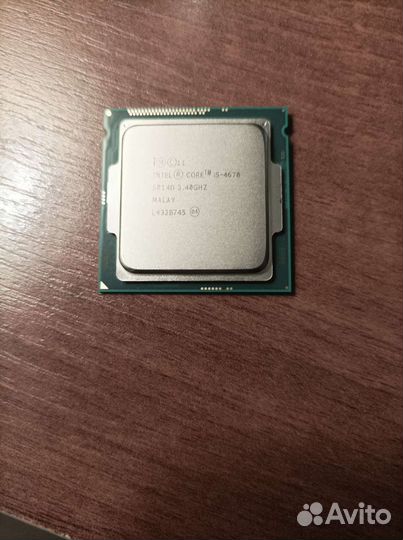 Процессор intel core i5 4670