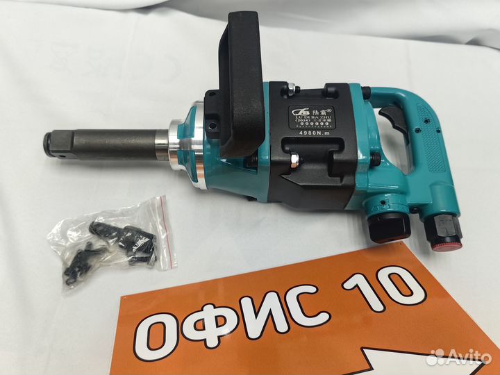 Пневмогайковерт грузовой с длинным штоком