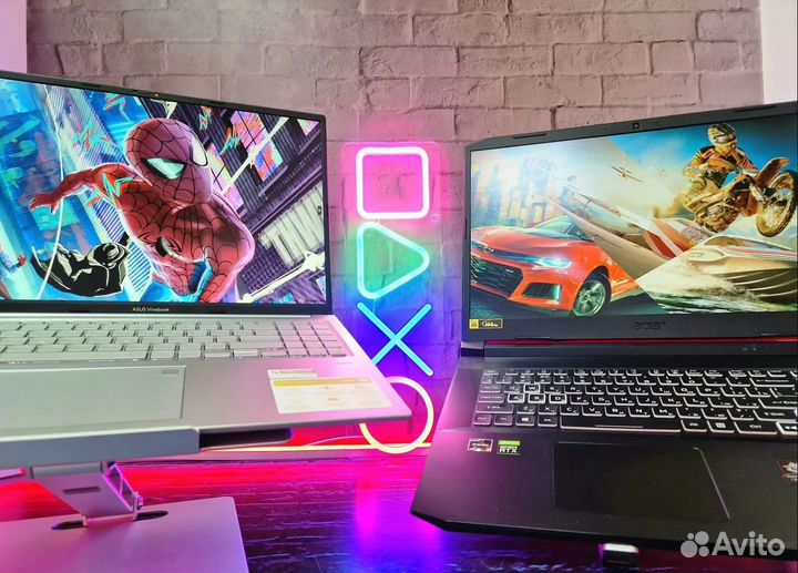 Офисные и игровые ноутбуки Asus Dell MSI