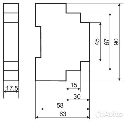 Реле задержки включения elko SJR-2 UNI